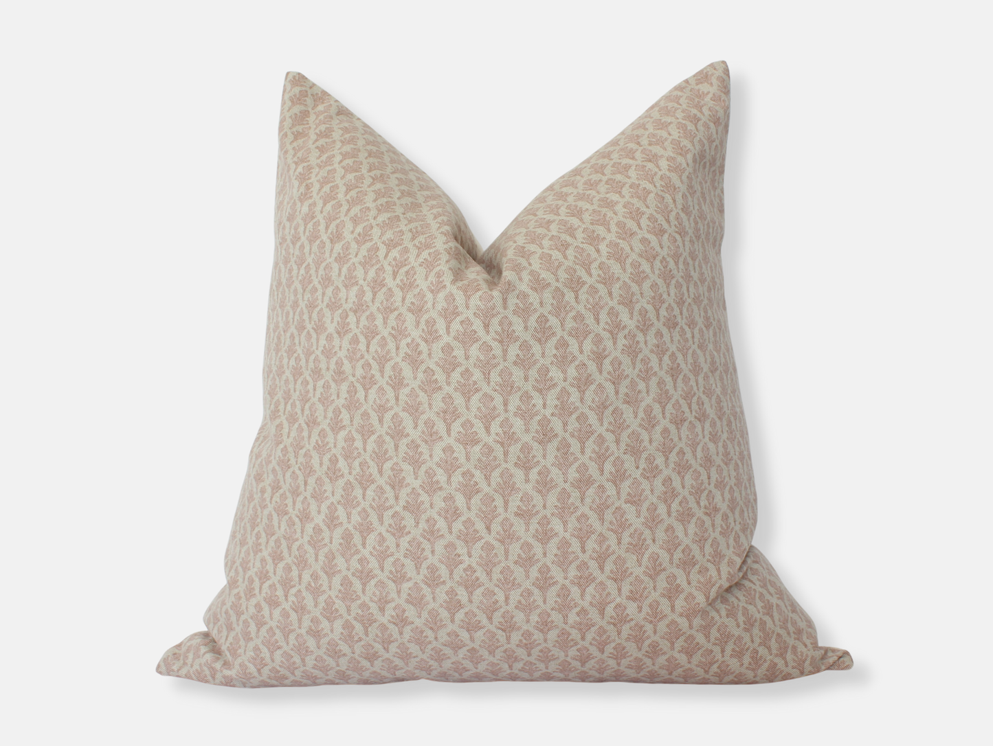 Neutral Floral Pillow 20" x 20"