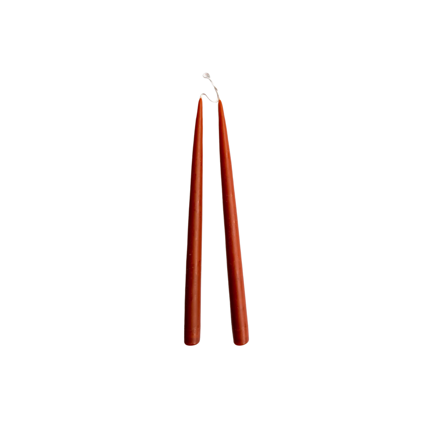 Hand-Dipped Taper Candle Pair - 13"