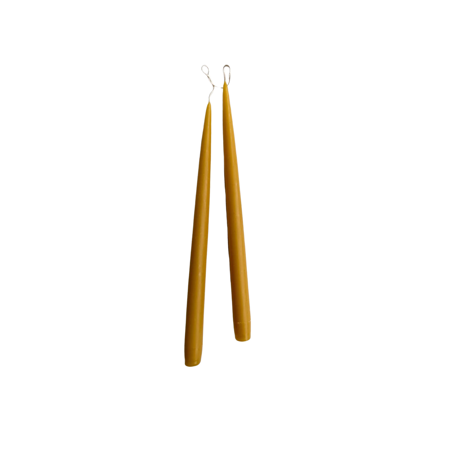 Hand-Dipped Taper Candle Pair - 13"