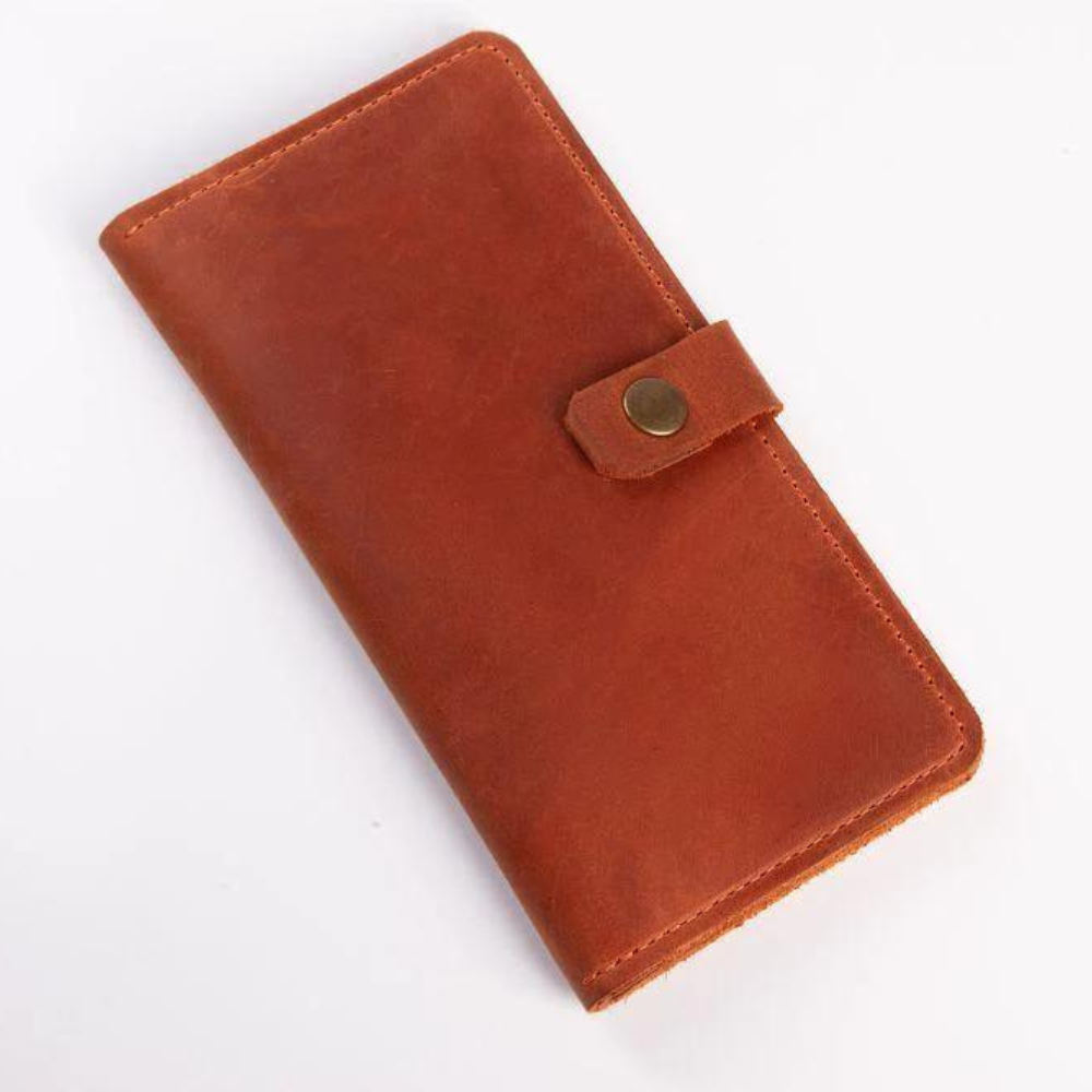 Women's Genuine Leather Cell Phone Wallet