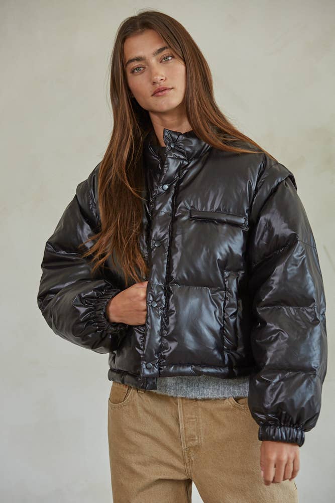 Convertible Bomber Jacket
