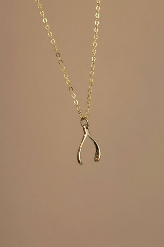 WISHBONE NECKLACE