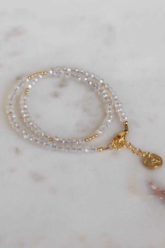 DUNE OPAL PETITE DOUBLE WRAP BRACELET