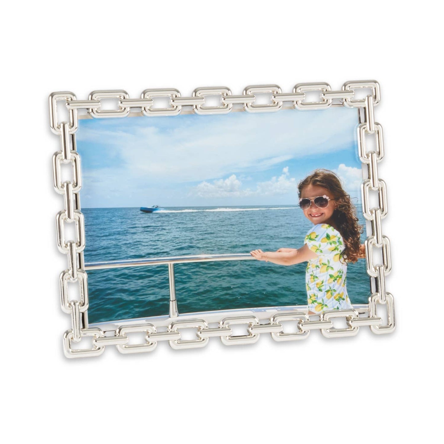 Chain Link Design Picture Frame