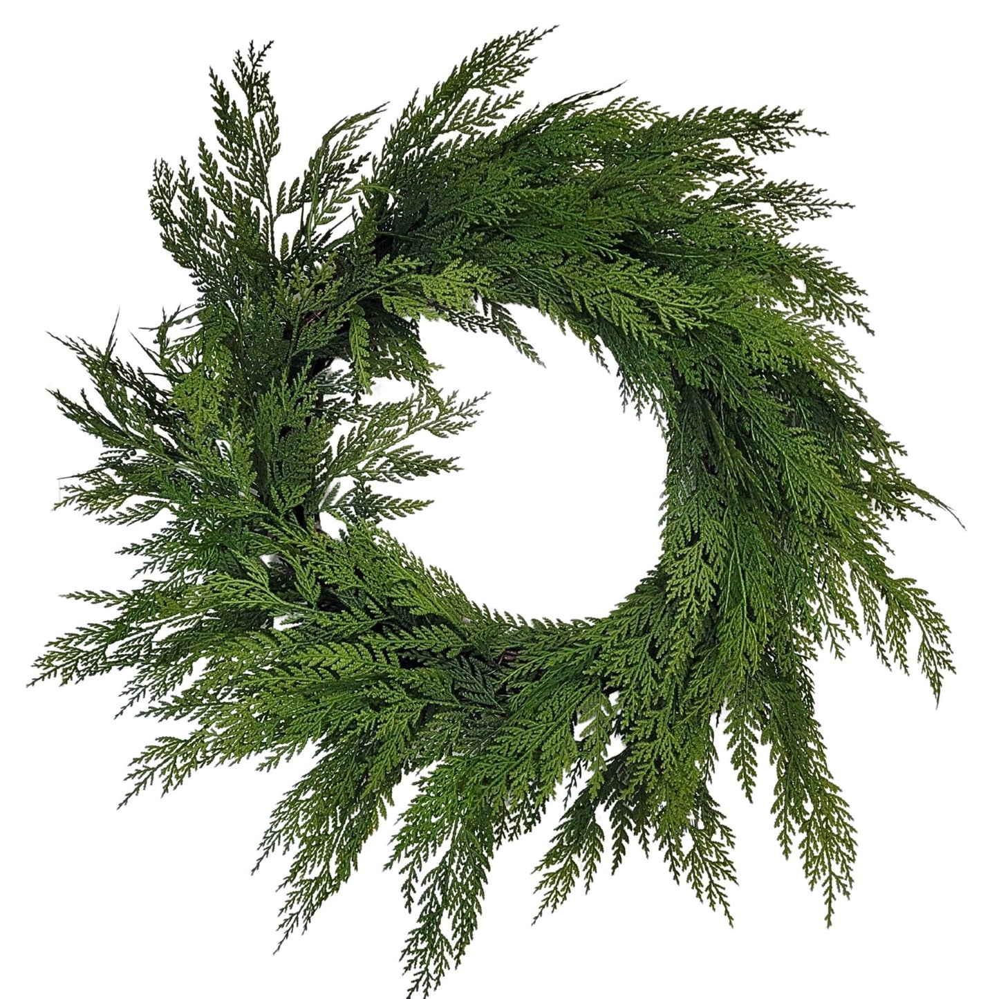 Real Touch Port Orford Cedar Wreath 24"