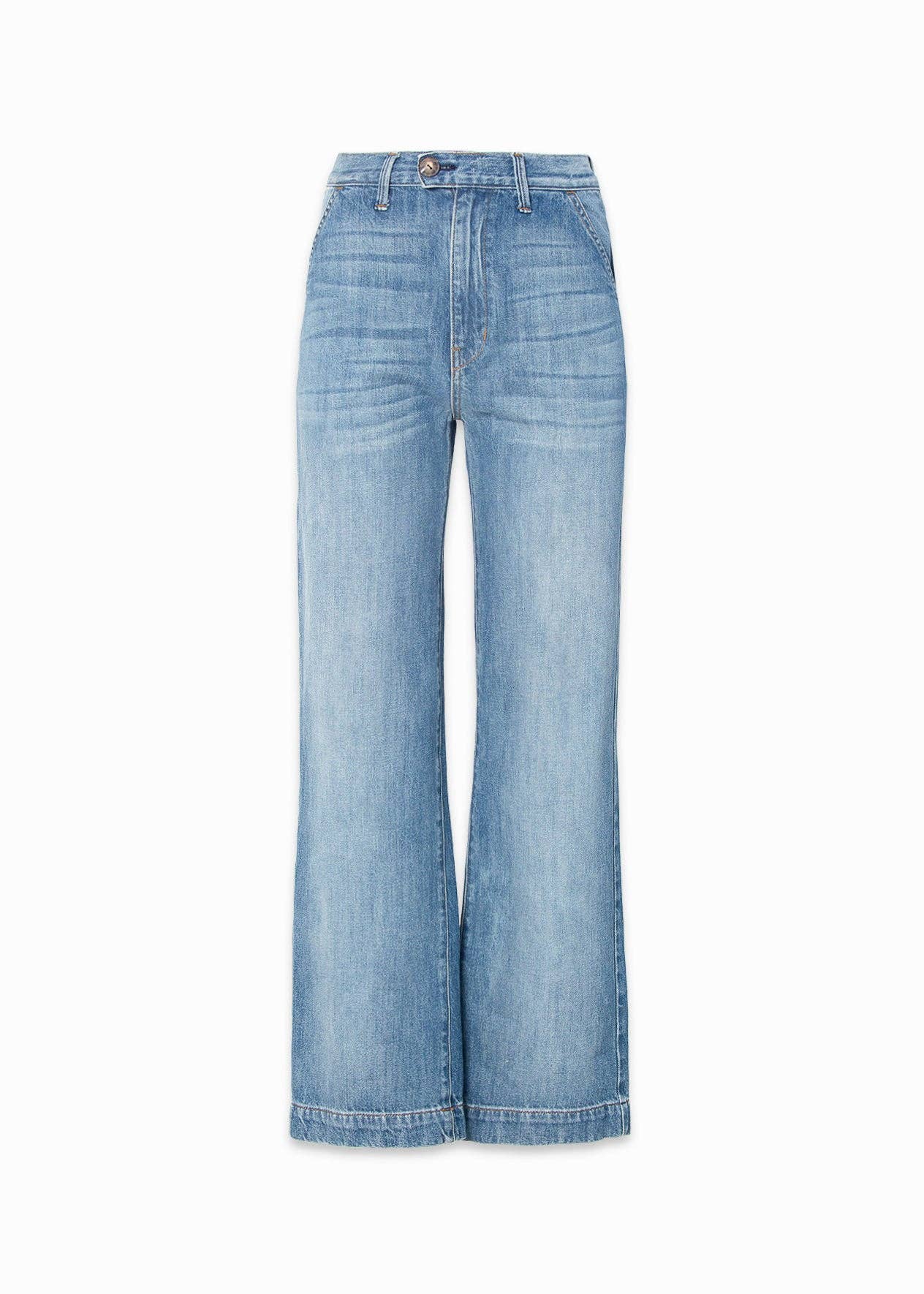 Quinn Wide Leg Trouser In Pomona