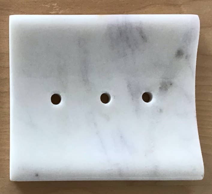 Marble Rectangle Soap Dish