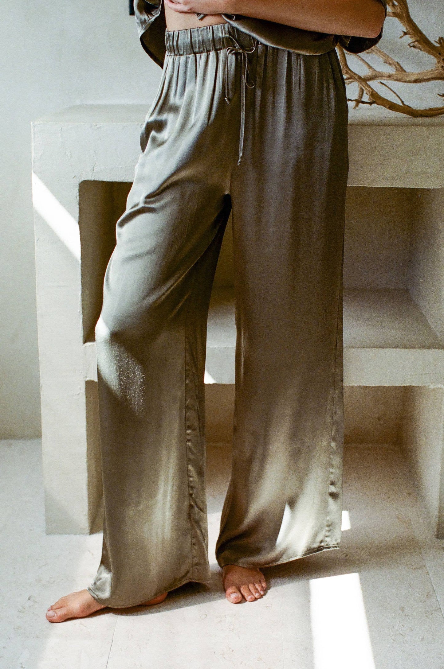 Satin Pajama Set
