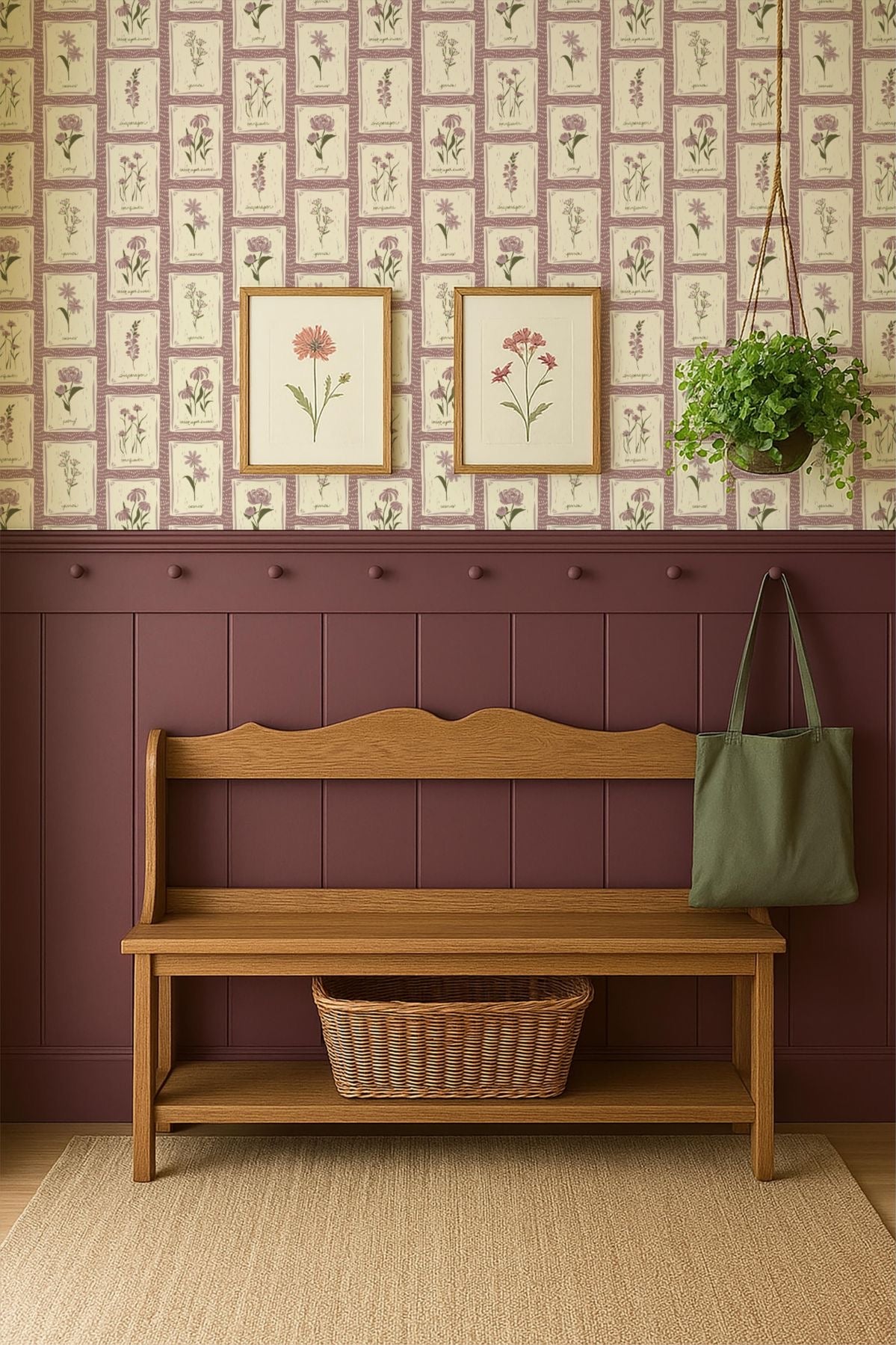 Susan Wallpaper by Hearten Design