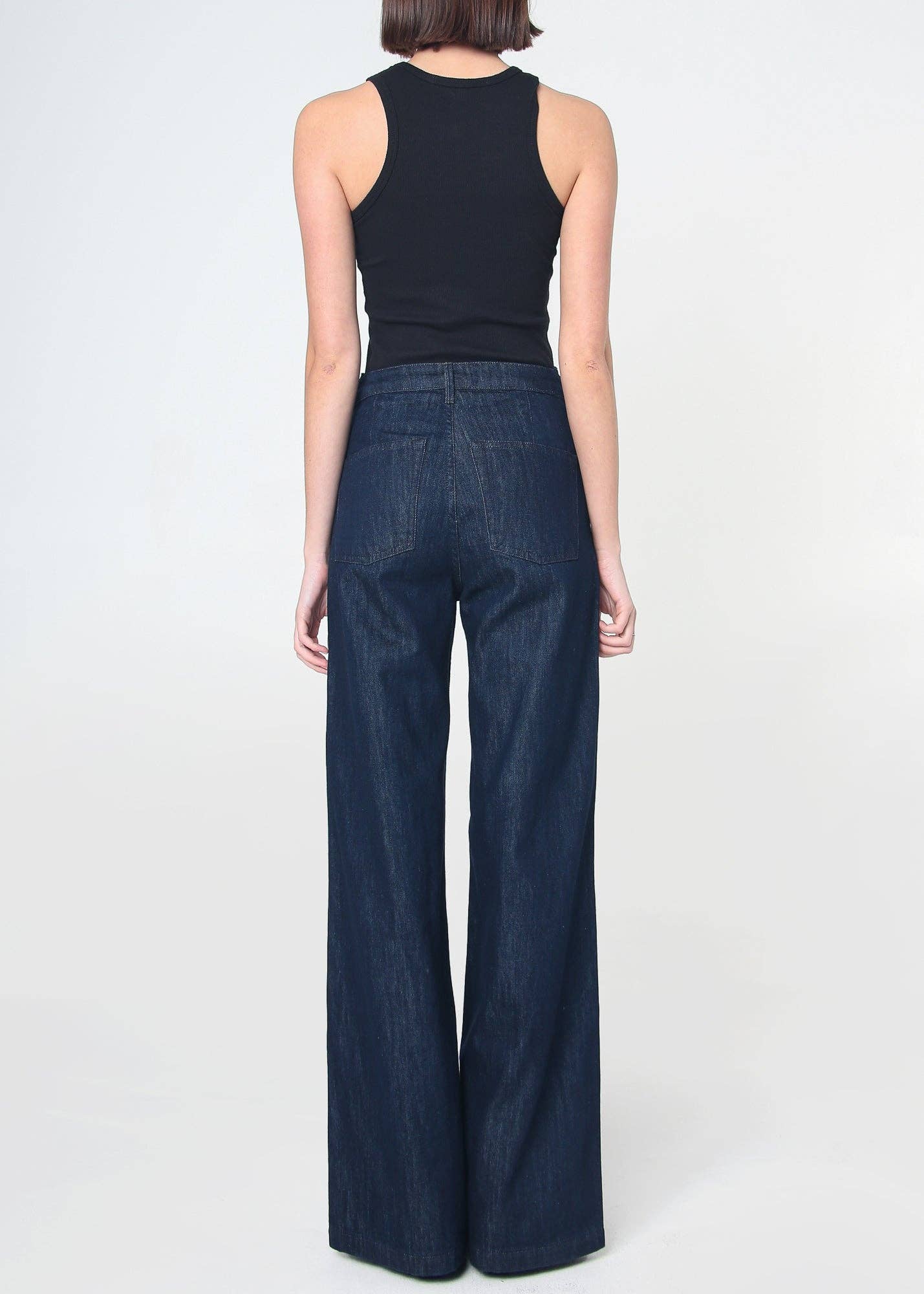 Dina High Waisted Wide