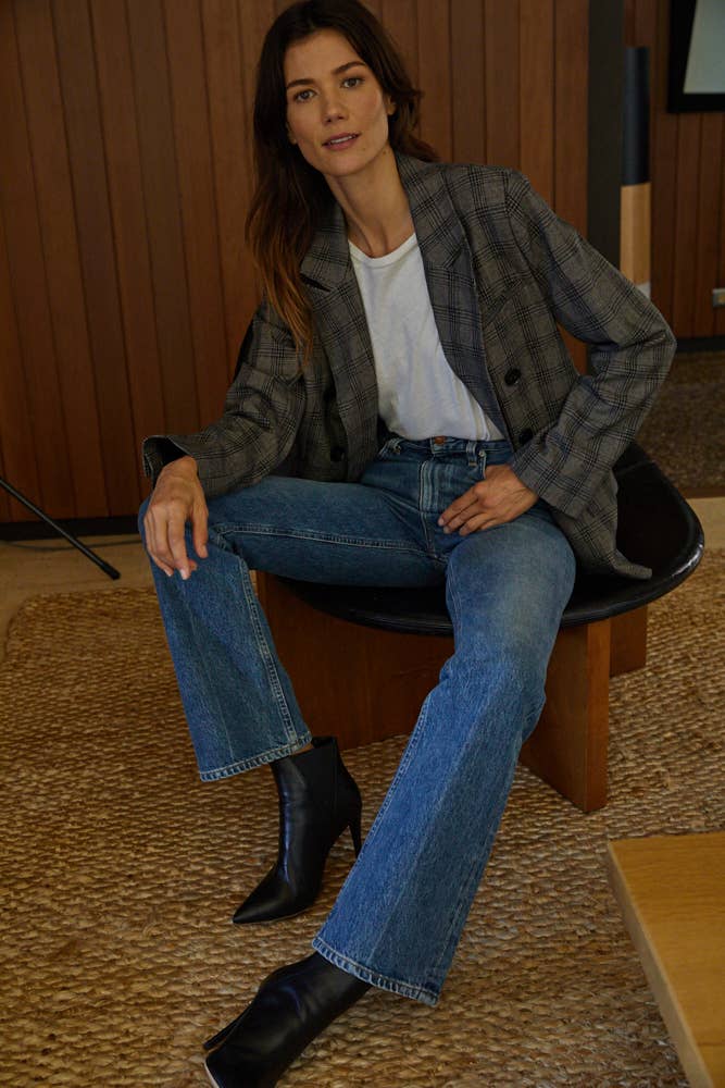 Plaid Blazer