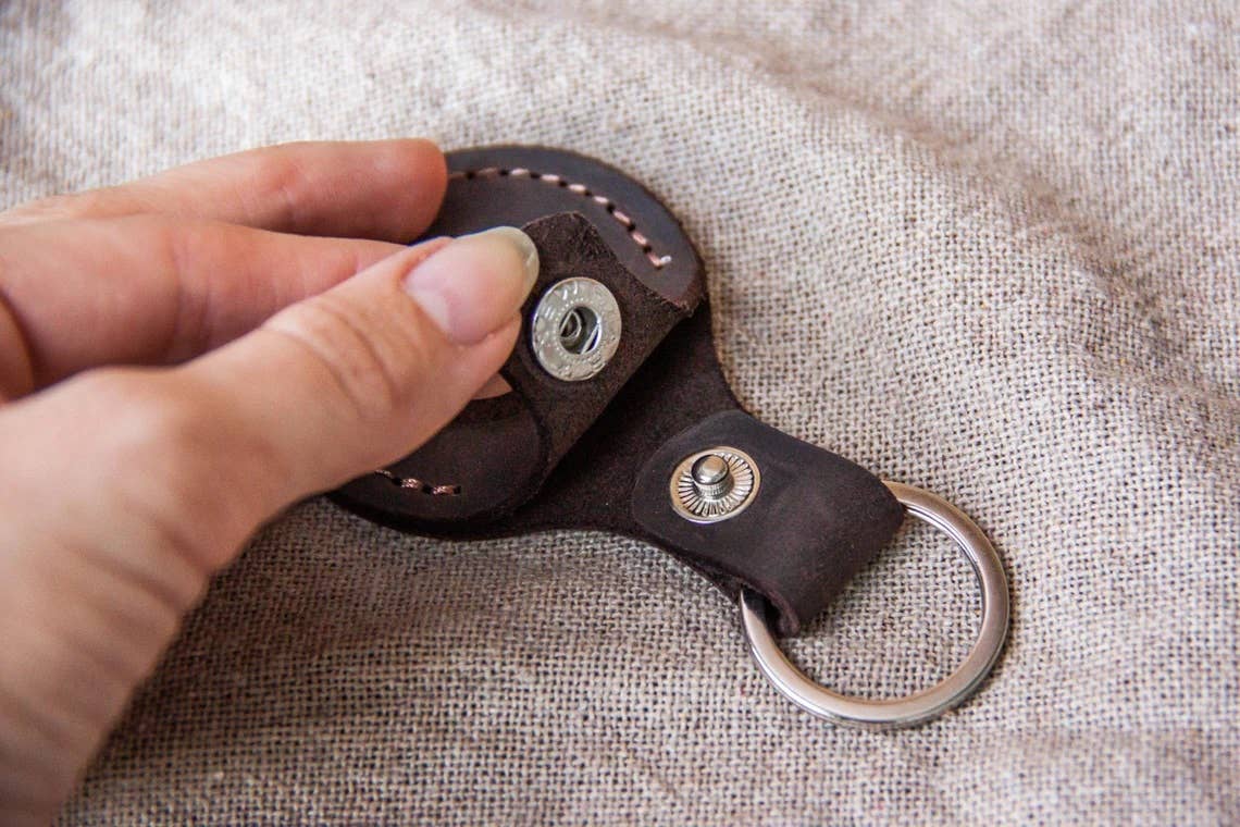 Leather AirTags