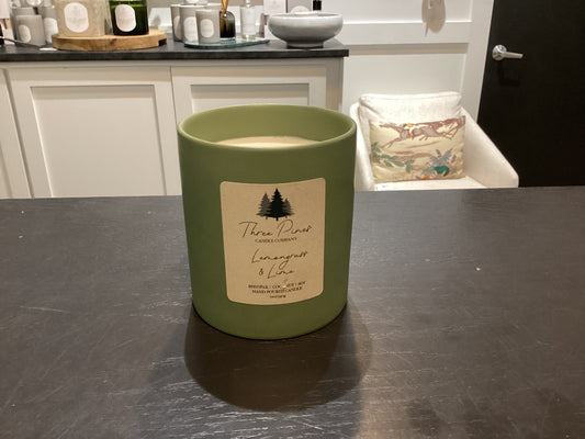 Lemongrass & Lime candle