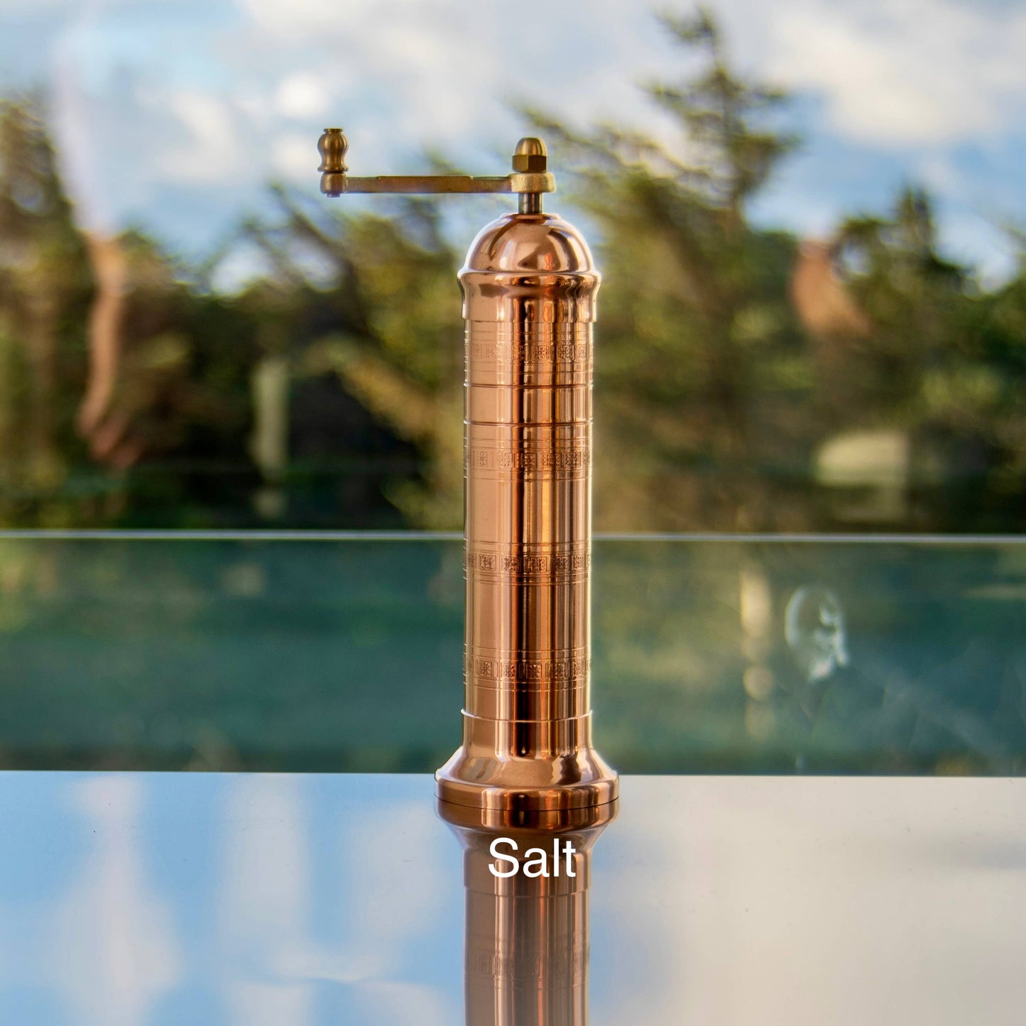 8" Copper Salt Grinder