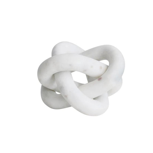 white marble knot