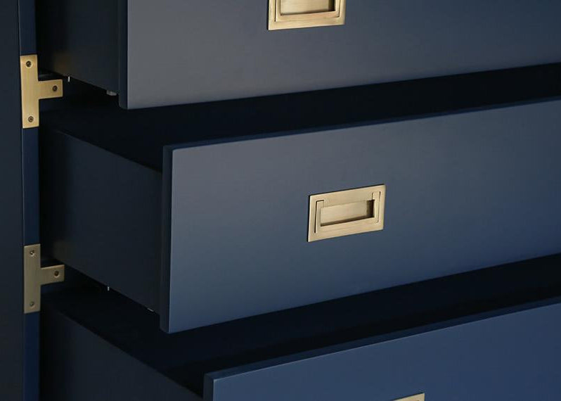 Large Carlyle Campaign Dresser - Navy