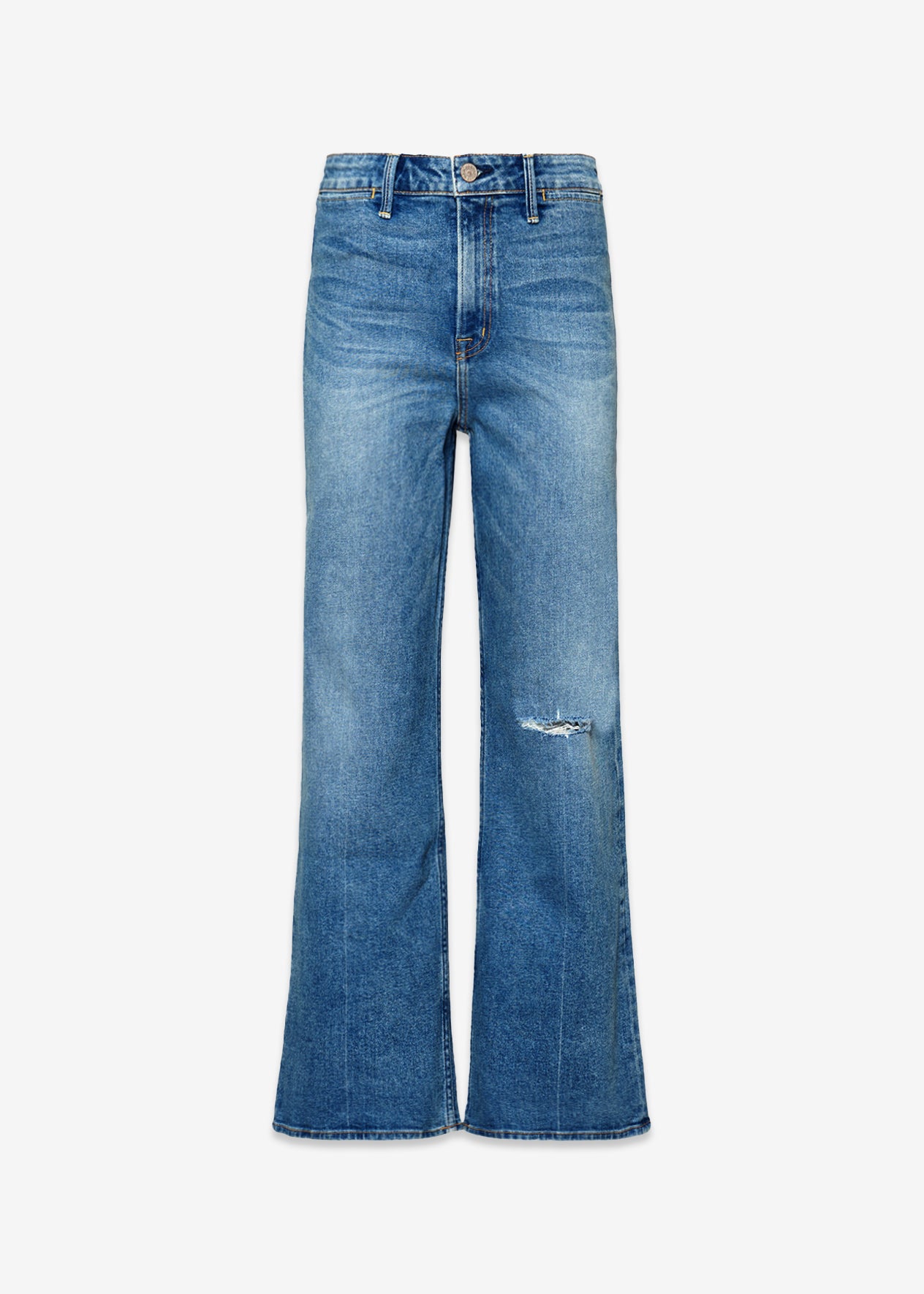 Queen High Rise Crop Wide Leg