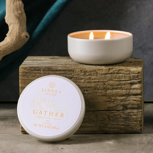 Linnea Gather 2 wick candle