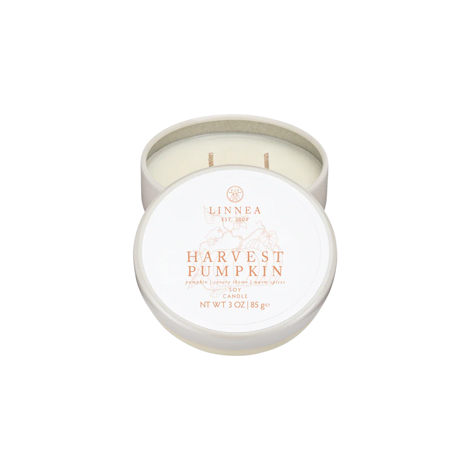 Linnea petite candle harvest pumpkin