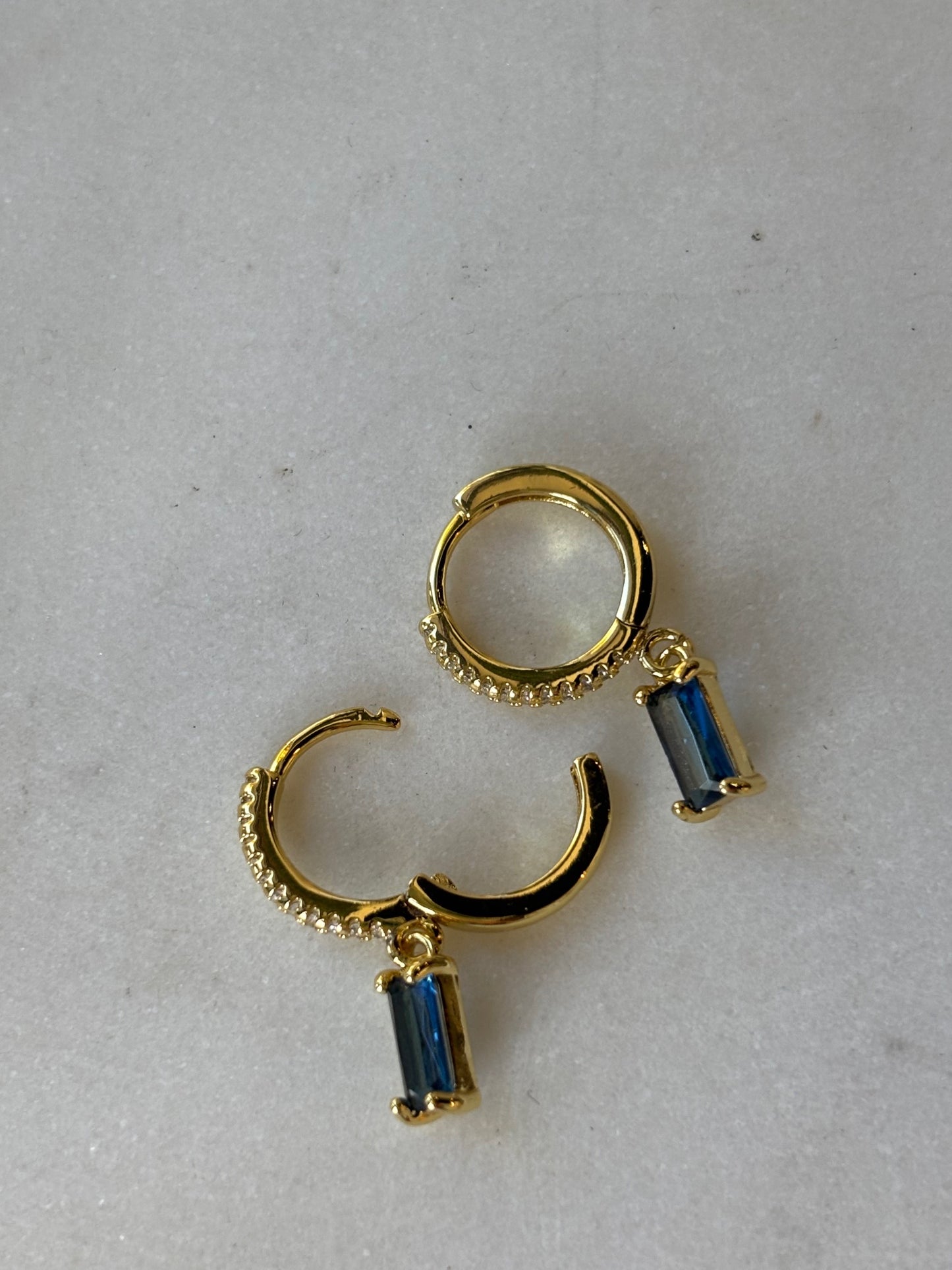 Blue baguette Huggies