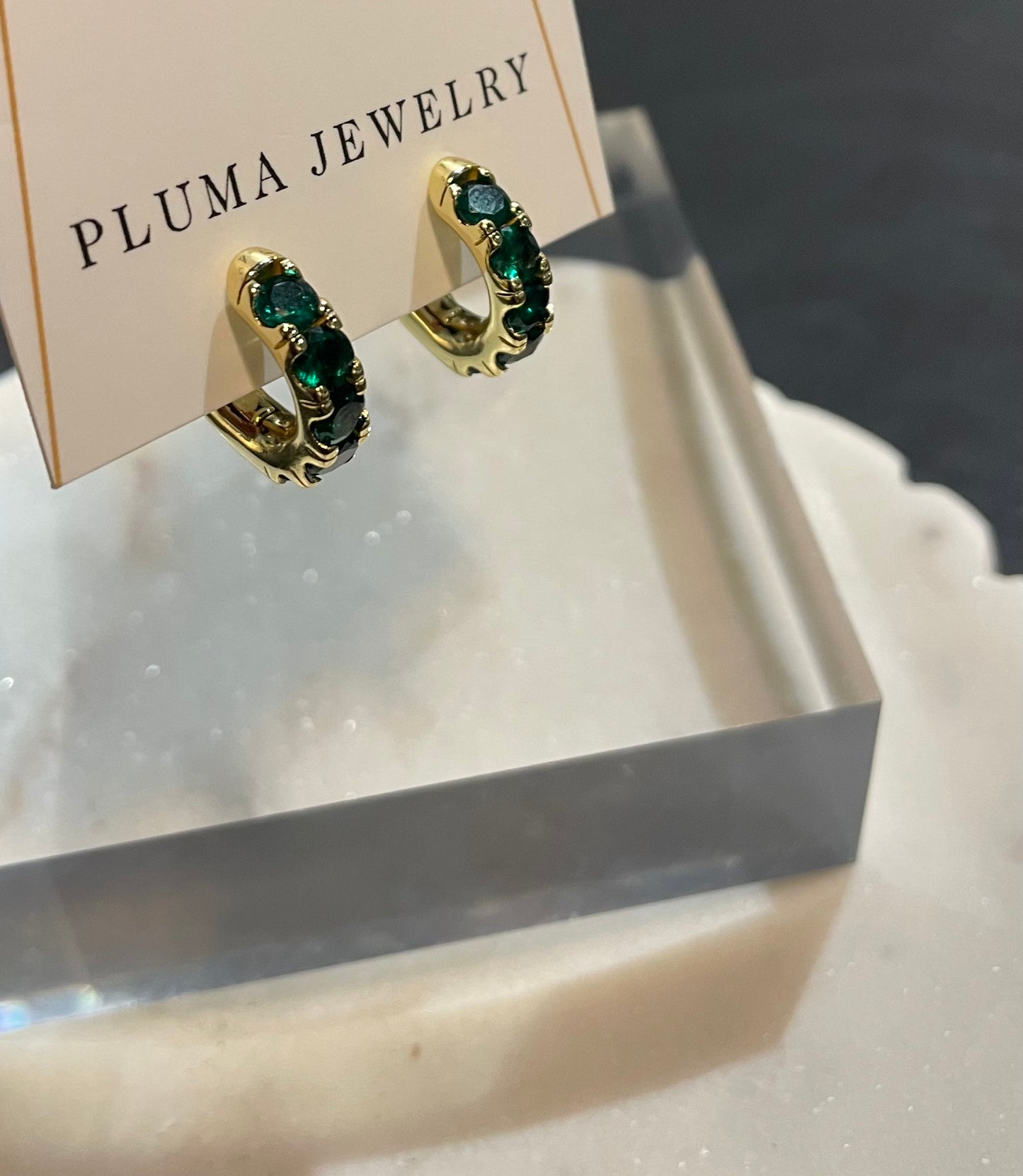 Green Diopside Huggies