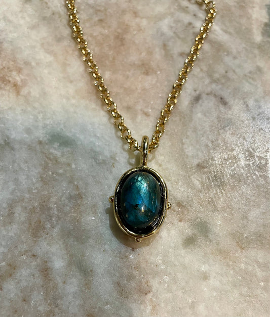Labradorite Pendant Necklace