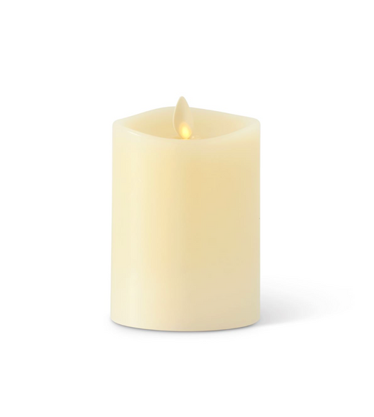 3x4.5" Ivory Flameless Candle