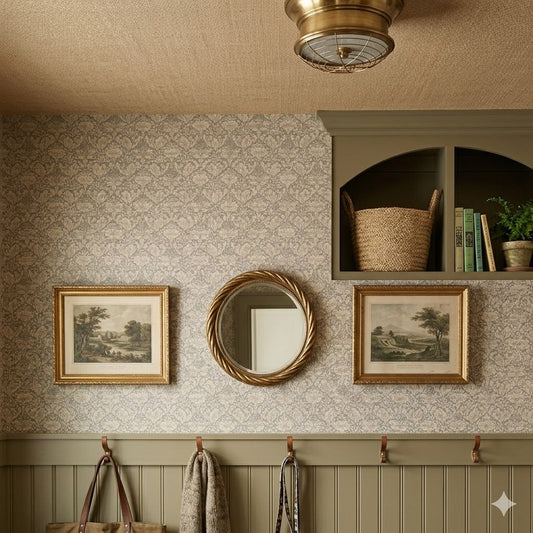 Theodora Wallpaper by Daphne and Sage