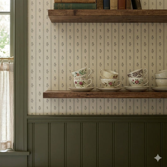 Ginger Wallpaper by Daphne and Sage
