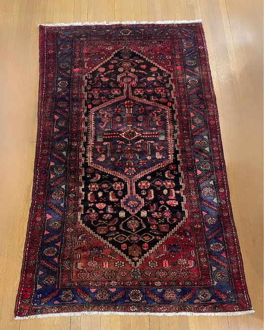 Vintage Persian Anatolian Rug 4'5" x 7'5"