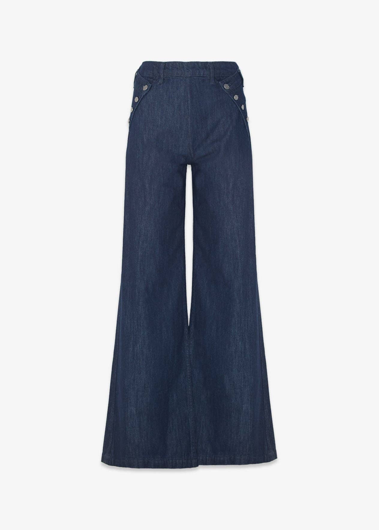 Dina High Waisted Wide