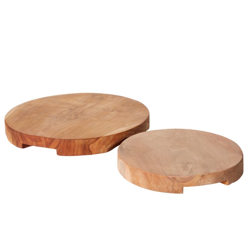 Teak Round Cutting Board