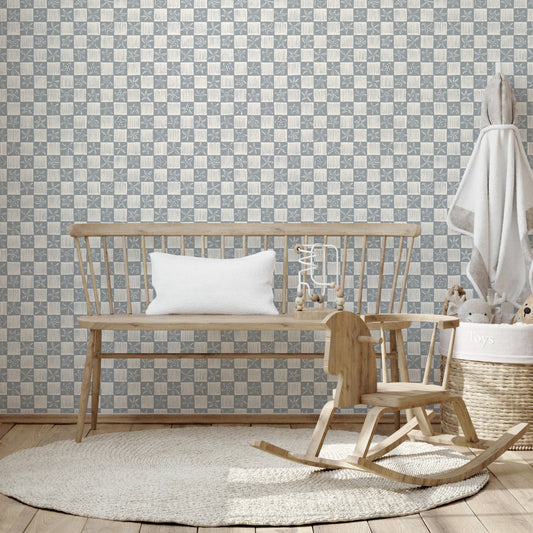 Shellie Wallpaper by Niranjana Mani Design