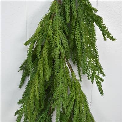 Natural Touch Norfolk Pine Garland 58"