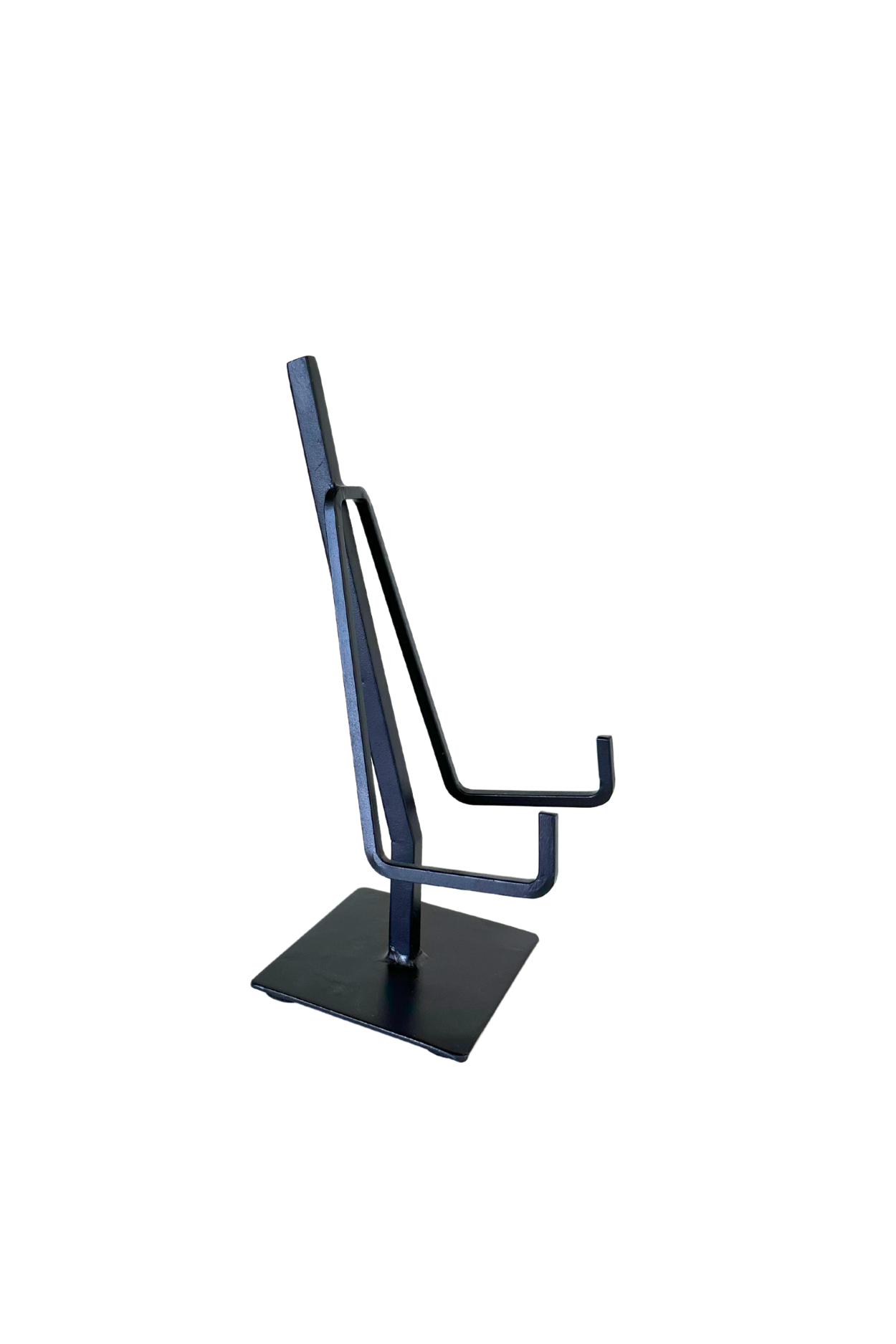 Easel Stand Dual Arm Black Iron