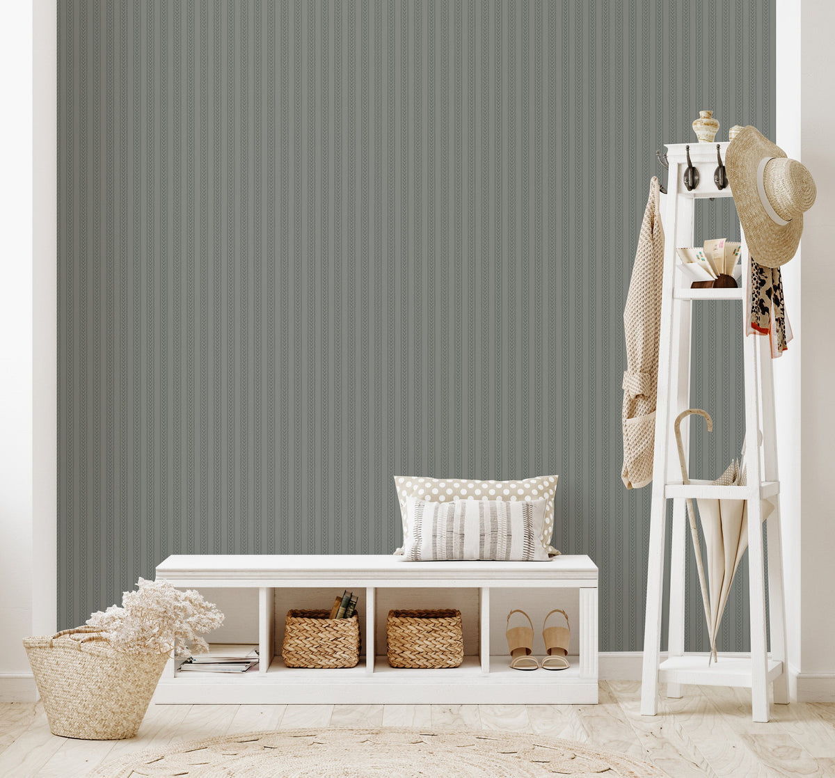 Elovie Wallpaper by Quirky Paisley Designs