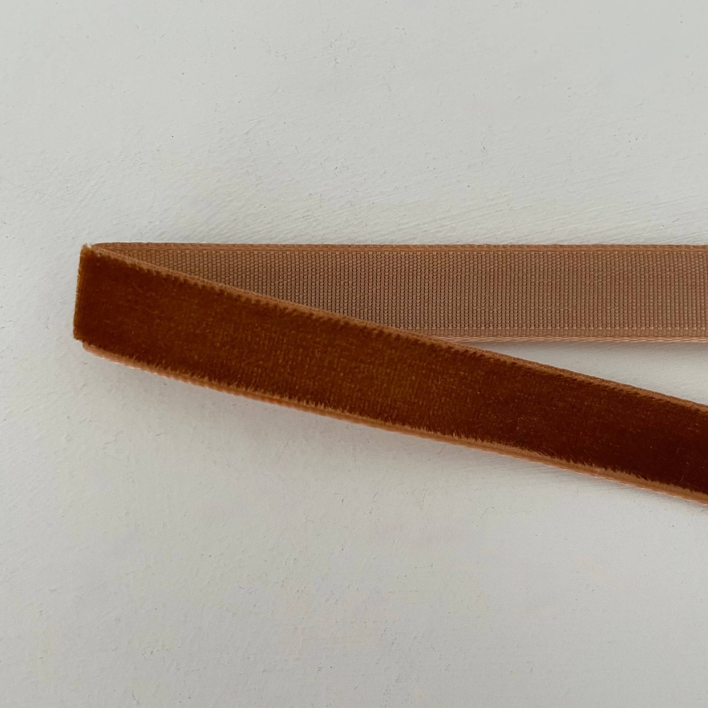 1 3/4"-2" brass flared bell ornament 16 colors velvet ribbon