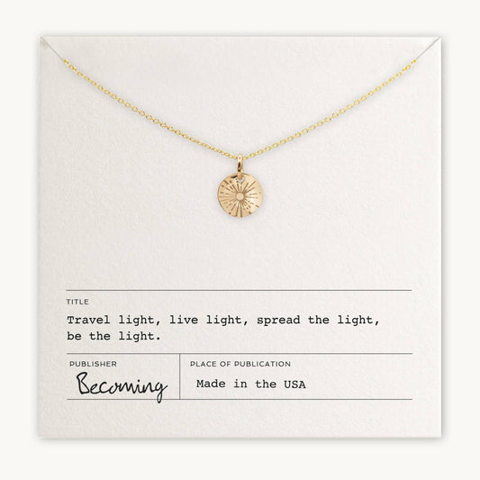 Be The Light Necklace