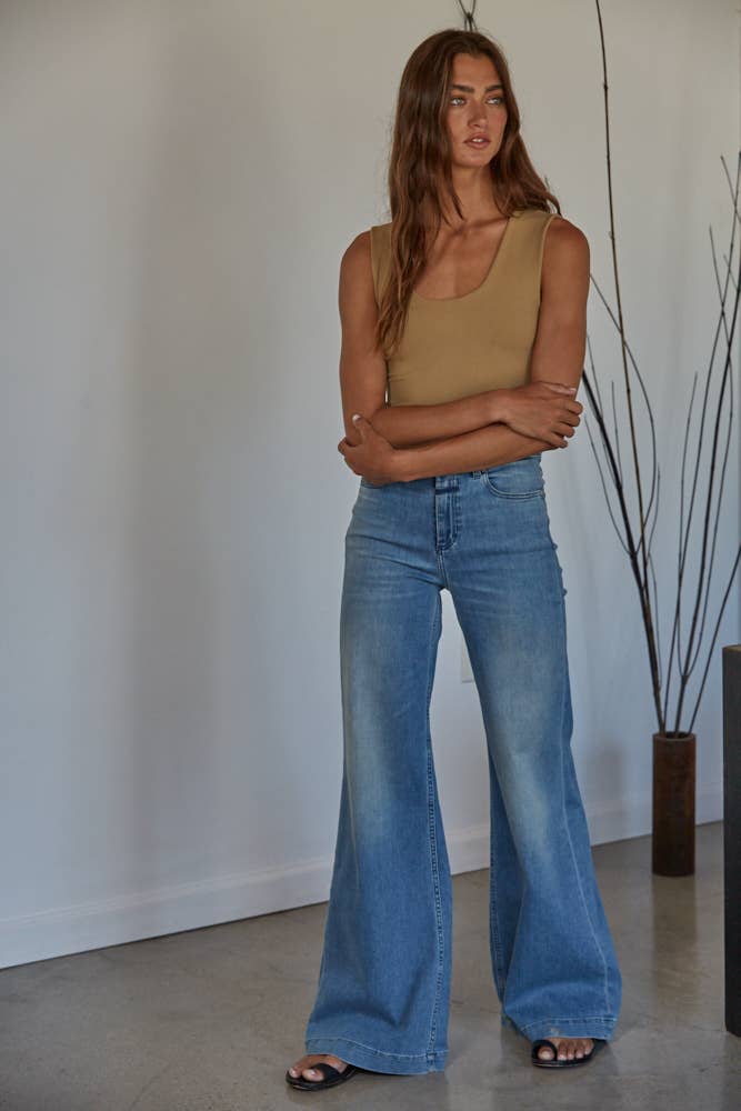 S1187N | Double Layered Seamless Top