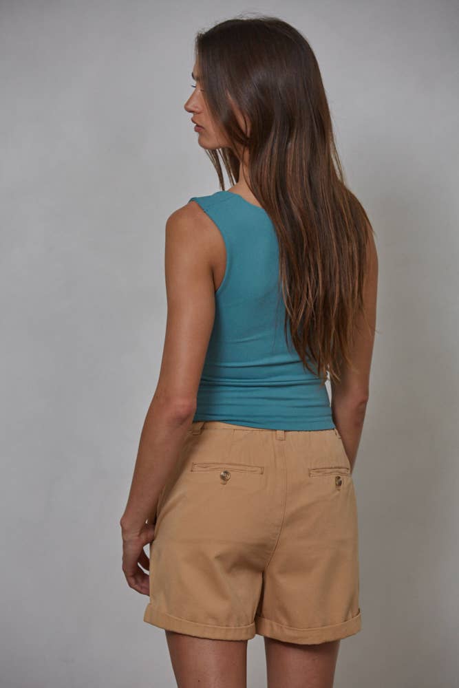 S1187N | Double Layered Seamless Top