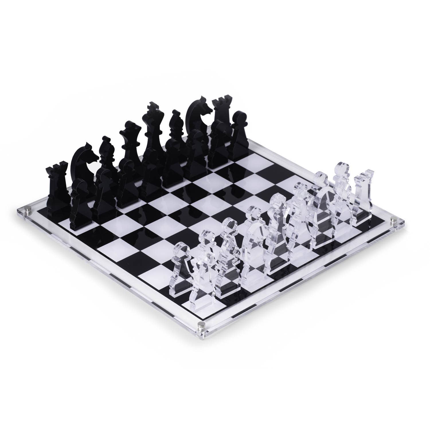 Charlie Acrylic Chess Set – HOME by Cedar Grove Design & Co.