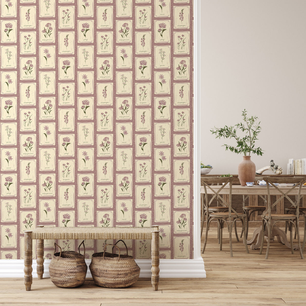 Susan Wallpaper by Hearten Design