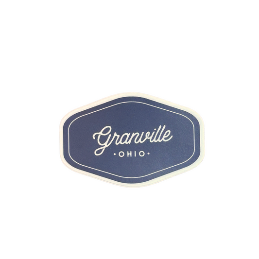 Granville Script Sticker