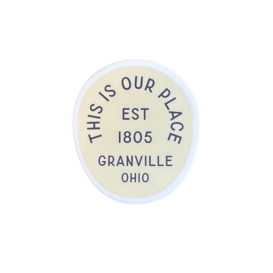 Granville Our Place Sticker