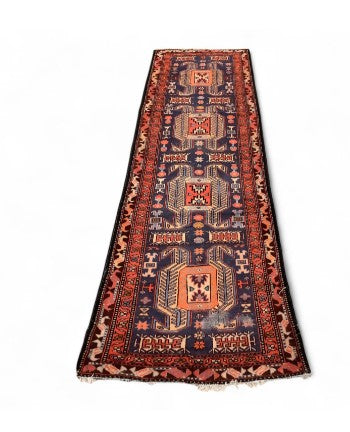 Vintage Kazak Runner 3'3" x 10'2"