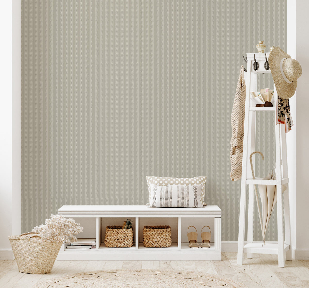 Elovie Wallpaper by Quirky Paisley Designs