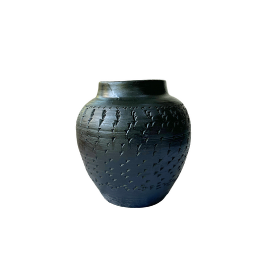 Black Terracotta Pot II