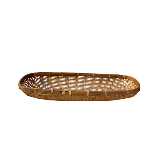 Vintage Oblong Basket