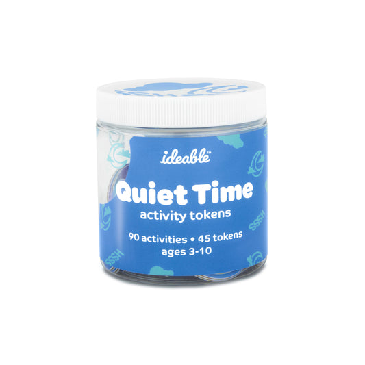 Quiet Time Activity Tokens - Quiet Activities for Kids