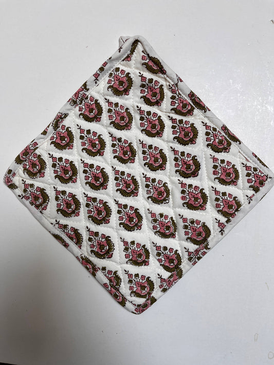 Block Print Potholder - Kiran